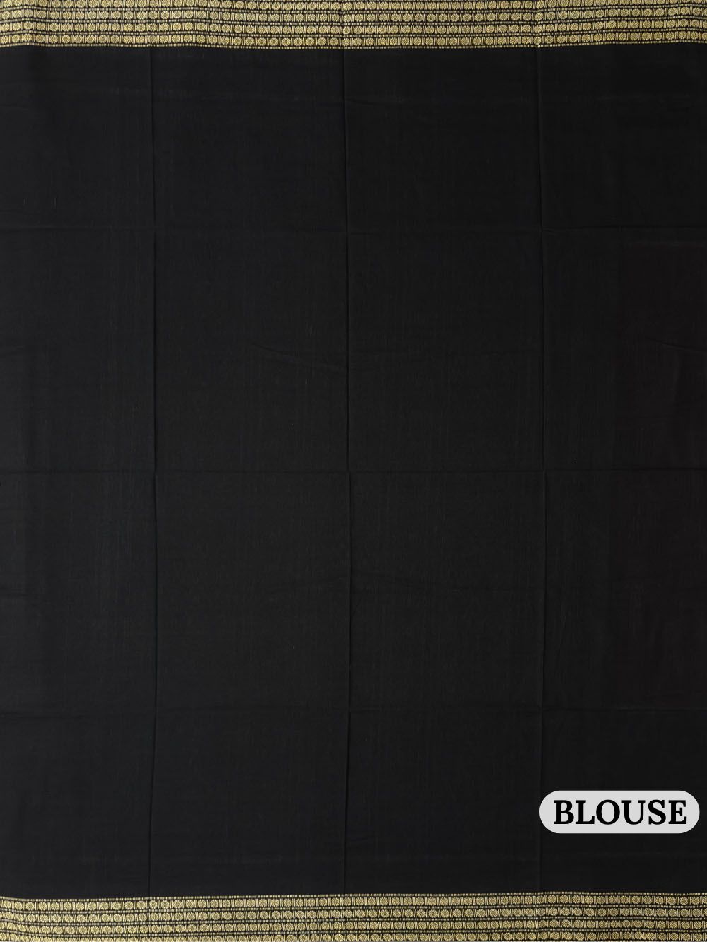 Red and Black Handloom Cotton Sambalpuri Saree