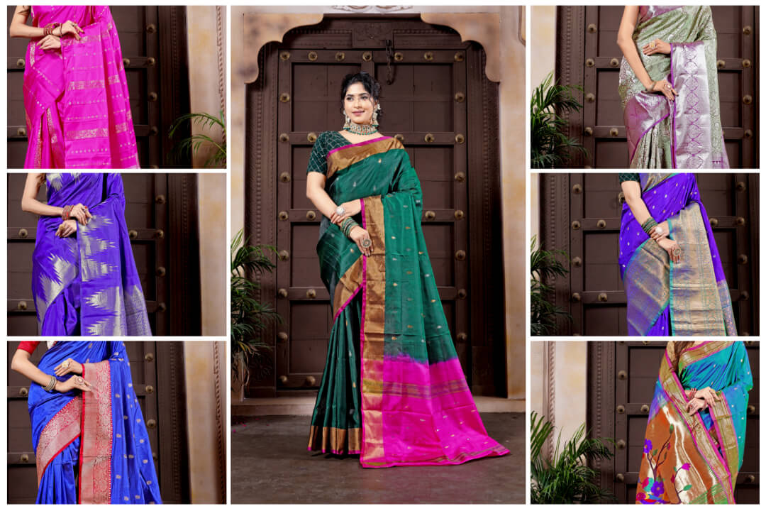 Top 7 Traditional Sarees For Ganesh Chaturthi 2024