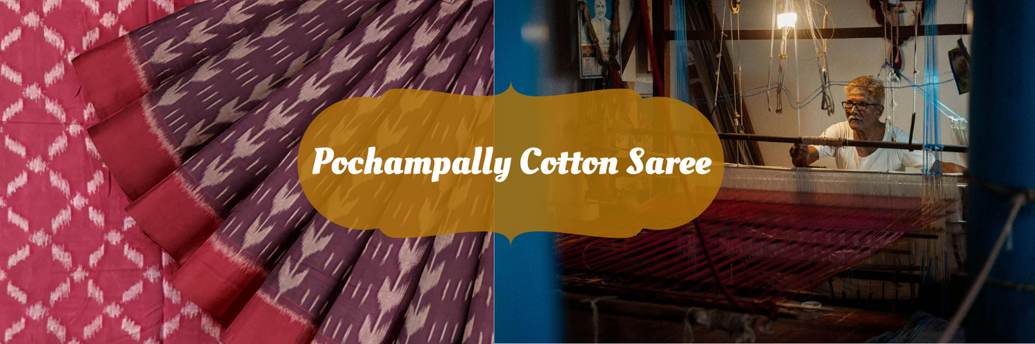 Pochampally Cotton Saree