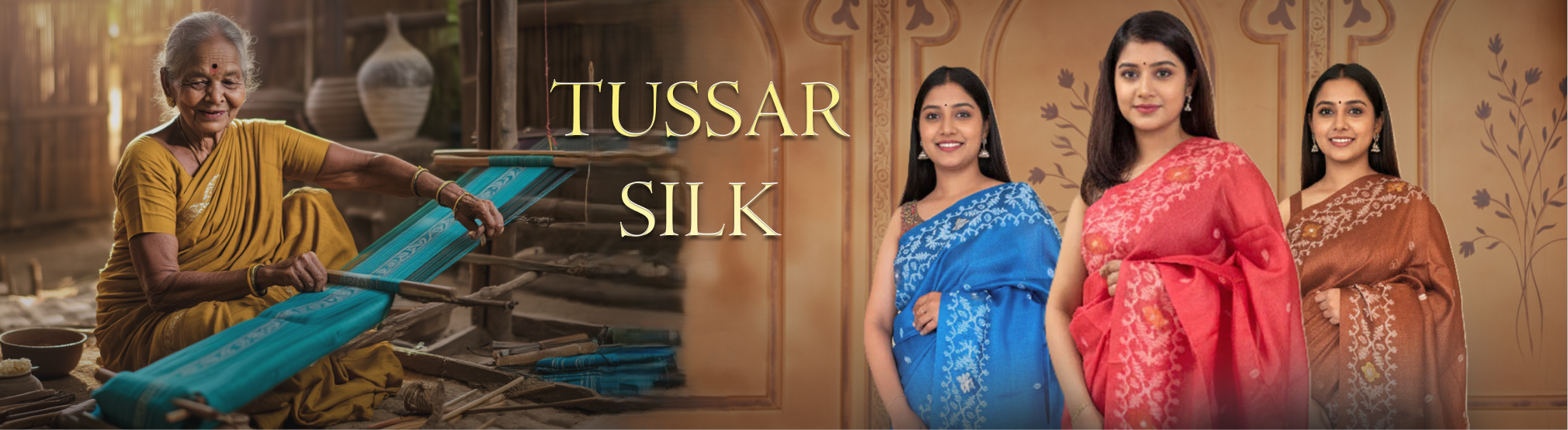 tussar silk sarees