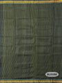 Black Dongria Pattern Pure Silk Handloom Khandua Patta Saree