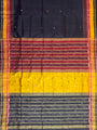 Black Kathiphera Pure Silk Handloom Khandua Patta Saree