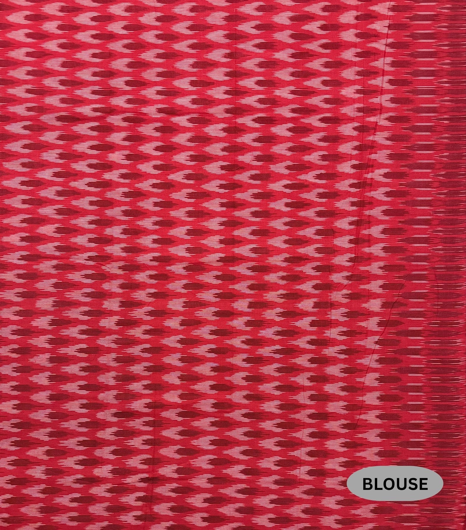 Black, Red and Golden Pochampally Mercerised Cotton Handloom Saree in Ikkat Pattern