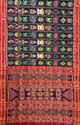 Black and Red Nabakothi Pure Silk Handloom Khandua Patta Saree