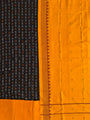 Black and Yellow Nuapatna Handloom Cotton Dress Material