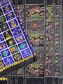Blue and Black Nabakothi Handloom Khandua Patta Saree