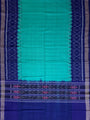 Blue and Turquoise Sambalpuri Handloom Cotton Dress Material