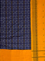 Blue and Yellow Nuapatna Handloom Cotton Dress Material
