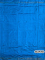 Dark Blue and Light Blue Pochampally Pure Silk Handloom Saree in Ikkat Pattern
