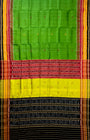 Green Kathiphera Pure Silk Handloom Khandua Patta Saree