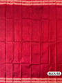 Green and Maroon Pasapalli Pattern Pure Silk Handloom Khandua Patta Saree