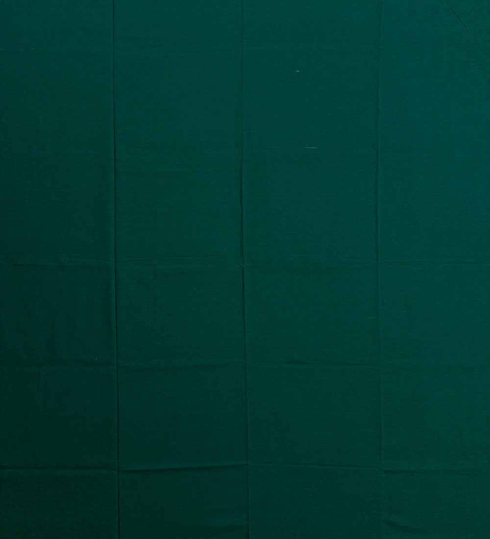 Greyish Green and White Sambalpuri Handloom Cotton Dress Material With Pasapalli Pattern