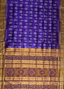 Violet Handloom Khandua Patta Saree