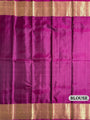 Magenta Pure Silk Kanjivaram Handloom Saree