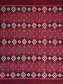 Maroon and Black Pasapalli Pattern Sambalpuri Handloom Cotton Dress Material