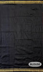 Maroon and Black  Pure Silk Handloom Khandua Patta Saree with Dongria Pattern Border