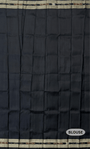Maroon and Black Pure Silk Handloom Khandua Patta Saree with Pasapalli Pattern