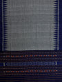 Navy Blue Nuapatna Handloom Cotton Dress Material