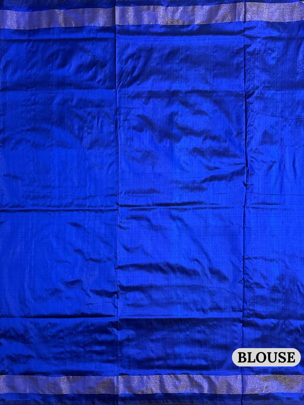 Navy Blue, Maroon and Yellow Pochampally Pure Silk Handloom Saree in Patola Pattern