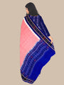 Navy Blue and Baby Pink Sambalpuri Handloom Cotton Dress Material