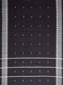 Olive Green and Black Nuapatna Handloom Cotton Dress Material