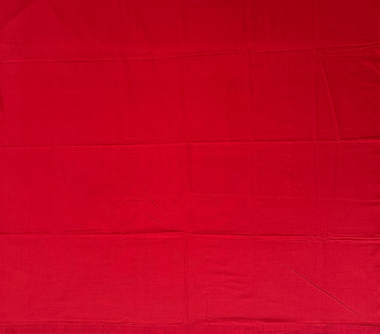 Peach and Red Sambalpuri Handloom Cotton Dress Material