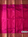 Pink and Golden Pure Silk Kanjivaram Handloom Saree with Deer Motifs