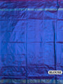 Purple and Blue Pochampally Pure Silk Handloom Saree in Ikkat Pattern
