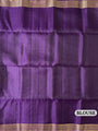 Purple and Golden Pure Silk Kanjivaram Handloom Saree