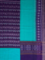 Purple and Teal Sambalpuri Handloom Cotton Dress Material