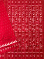 Red Patli Pure Silk Handloom Khandua Patta Saree