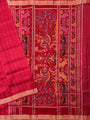 Red Pure Silk Handloom Khandua Patta Saree