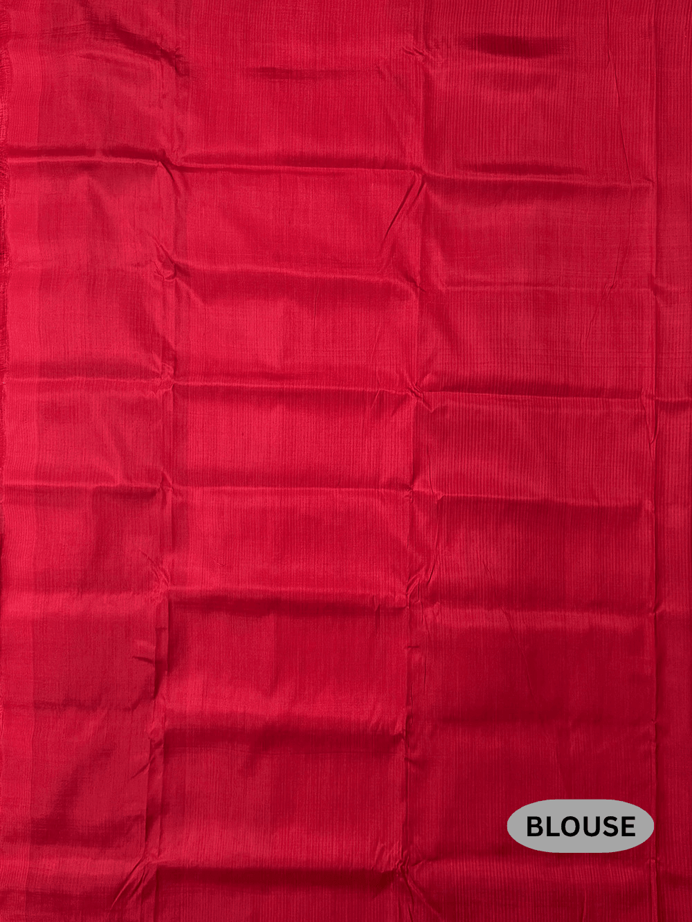 Red Pure Silk Handloom Khandua Patta Saree with Laxmipada Motifs