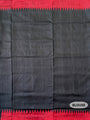 Red and Black Double Pallu Handloom Berhampuri Pure Silk Patta Saree