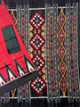 Red and Black Pure Silk Handloom Khandua Patta Saree