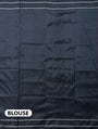 Red and Black Pure Silk Handloom Khandua Patta Saree with Pasapalli Border