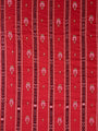 Red and Green Nuapatna Handloom Cotton Dress Material