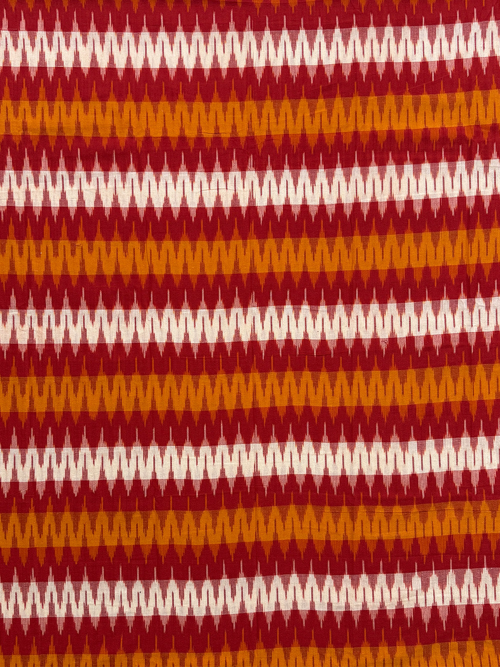 Red and Yellow Nuapatna Handloom Cotton Dress Material