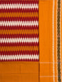 Red and Yellow Nuapatna Handloom Cotton Dress Material