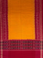 Red and Yellow Sambalpuri Handloom Cotton Dress Material