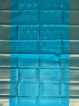 Sea Green Pure Silk Kanjivaram Handloom Saree