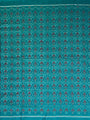 Sea Green and Black Sambalpuri Handloom Cotton Dress Material