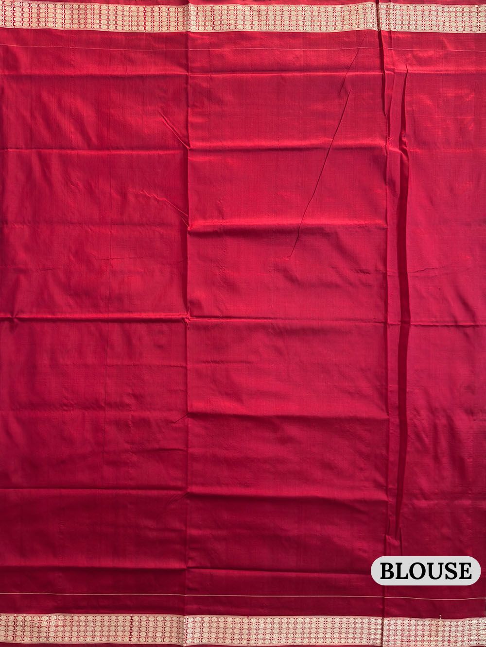 Sky Blue and Maroon Pure Sambalpuri Silk Handloom Saree