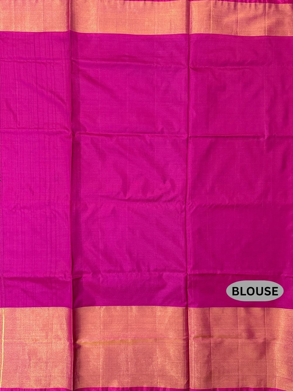 Teal Blue and Pink Pure Silk Uppada Handloom Saree with Buttas and Broad Border