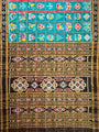 Teal and Black Nabakothi Pure Silk Handloom Khandua Patta Saree