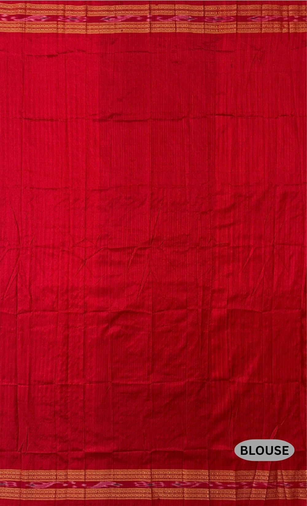 Black and Red Nabakothi Pure Silk Handloom Khandua Patta Saree