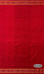 Black and Red Nabakothi Pure Silk Handloom Khandua Patta Saree